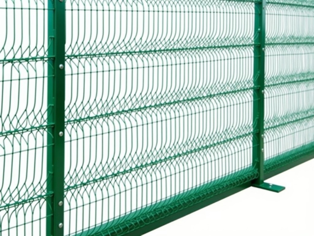 4 Ft Green Pvc Wire Fencing Factory Direct