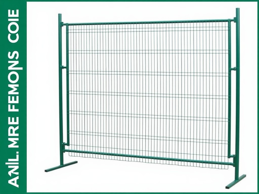 6X12 Anti Climb Temporary Fence Panels