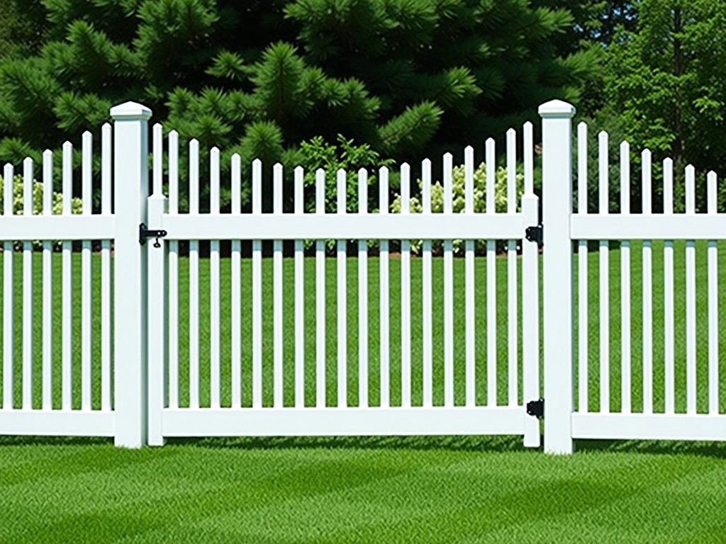 B2B 8 Ft White Vinyl Ranch Fence Rails