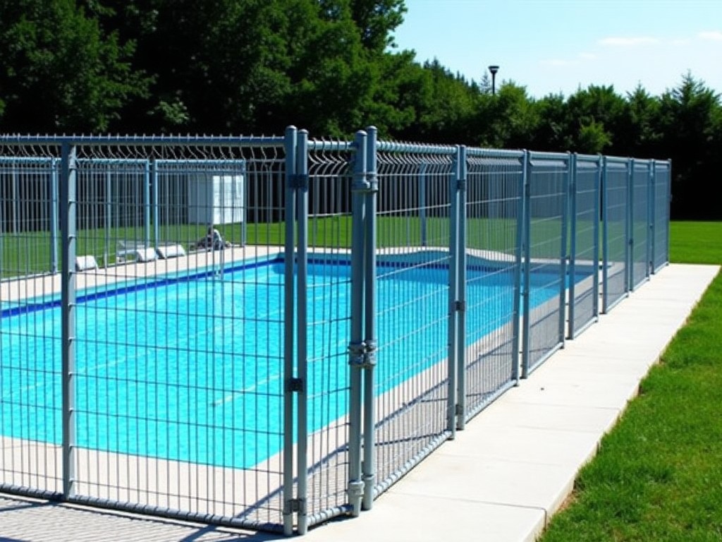 B2B Temporary Pool Safety Barrier