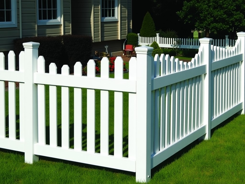 Buy White Vinyl Ranch Fence Rail