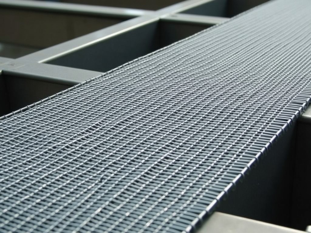China Flat Flex Wire Mesh Conveyor Belt