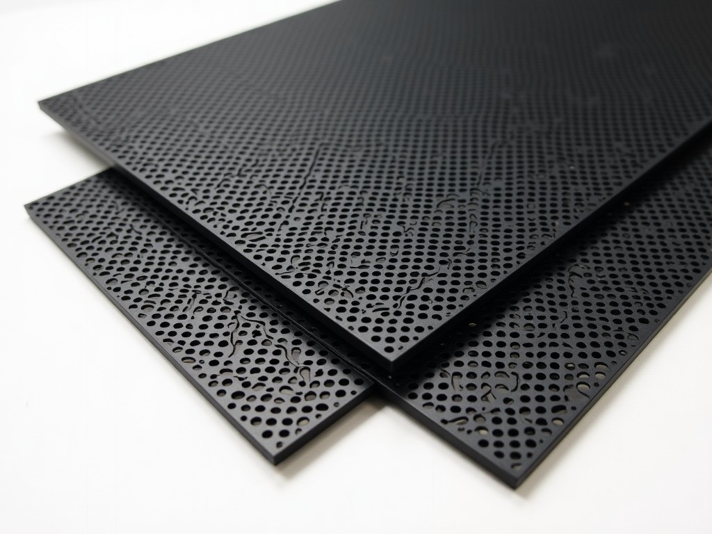 China Perforated Black Metal Sheet