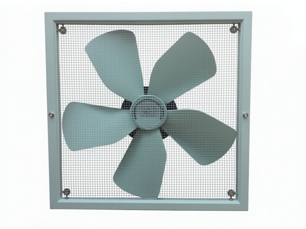 Factory Supply window fan with rain guard