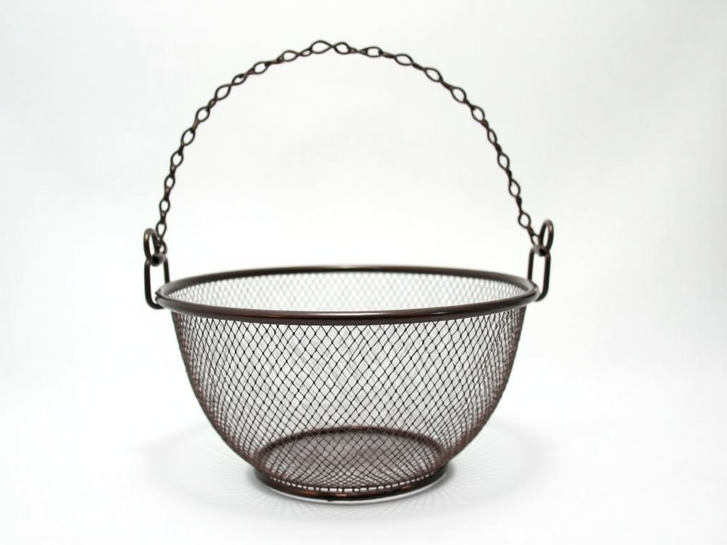 Metal Strainer Basket With Handle