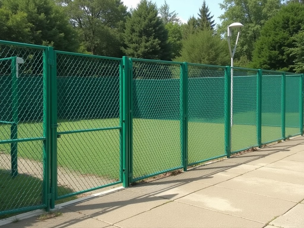 Outdoor Portable Fence With Gate