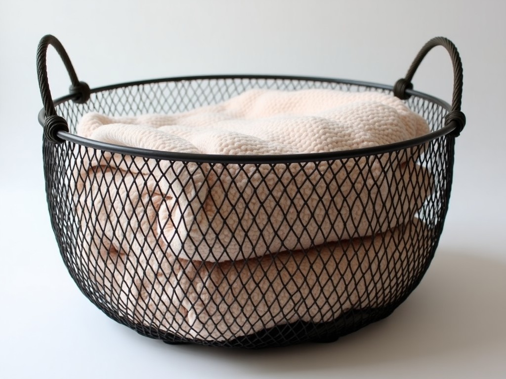 Oversized Basket For Blankets