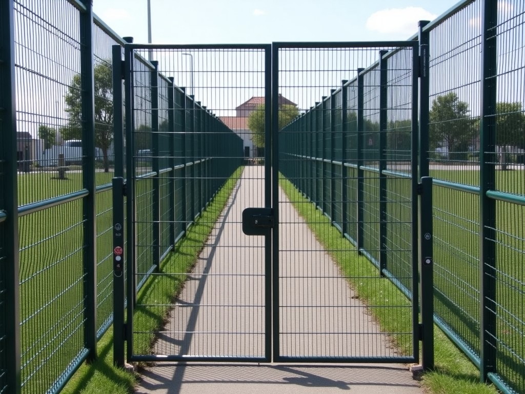 Pedestrian Gate For Temporary Fencing