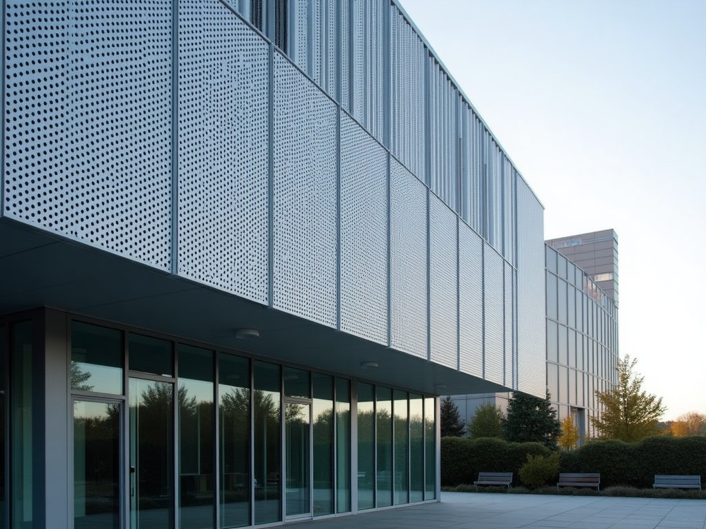 Perforated Aluminium Panels Facade