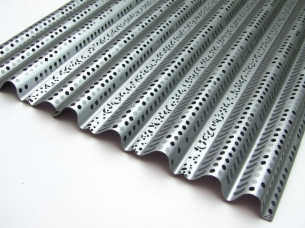 Perforated Corrugated Metal Sheets