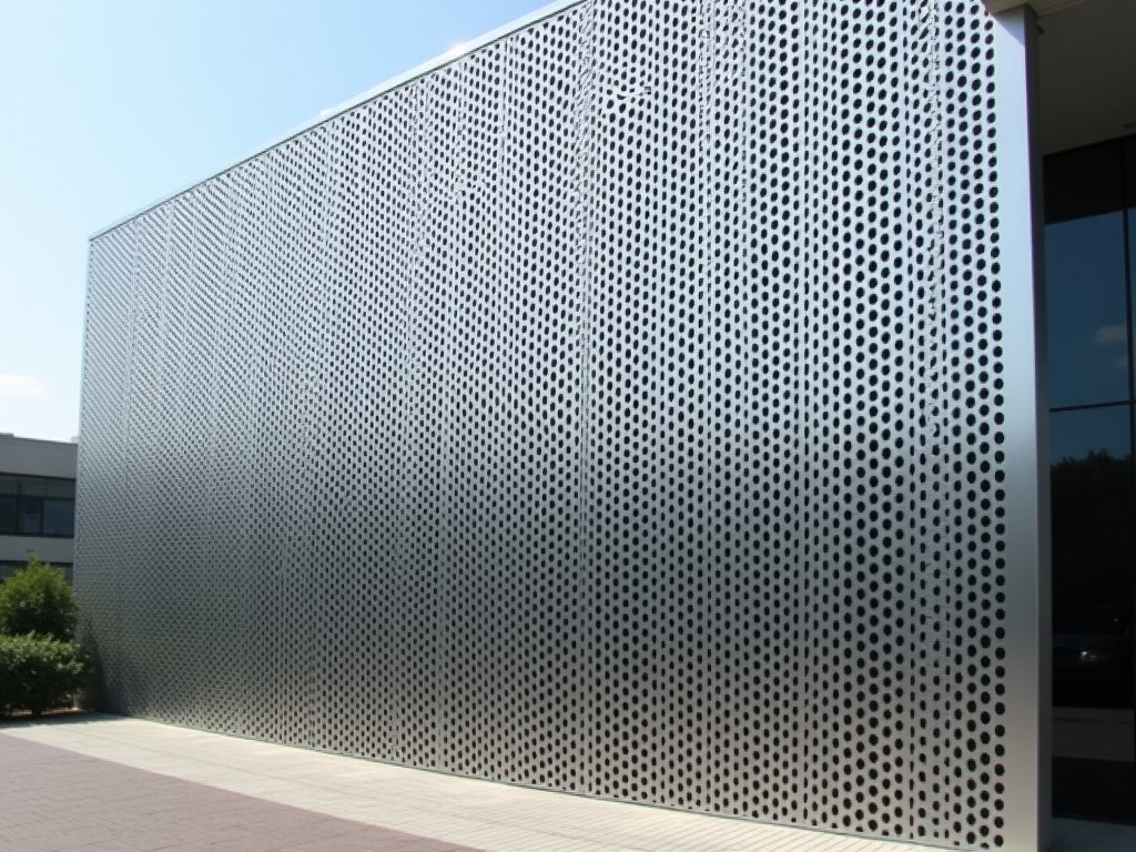 Perforated Metal Sheet Facade