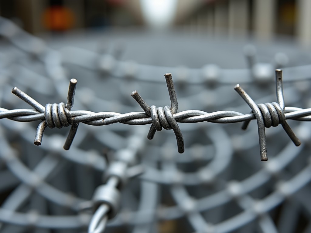 Reinforced Barbed Tape Wire Factory