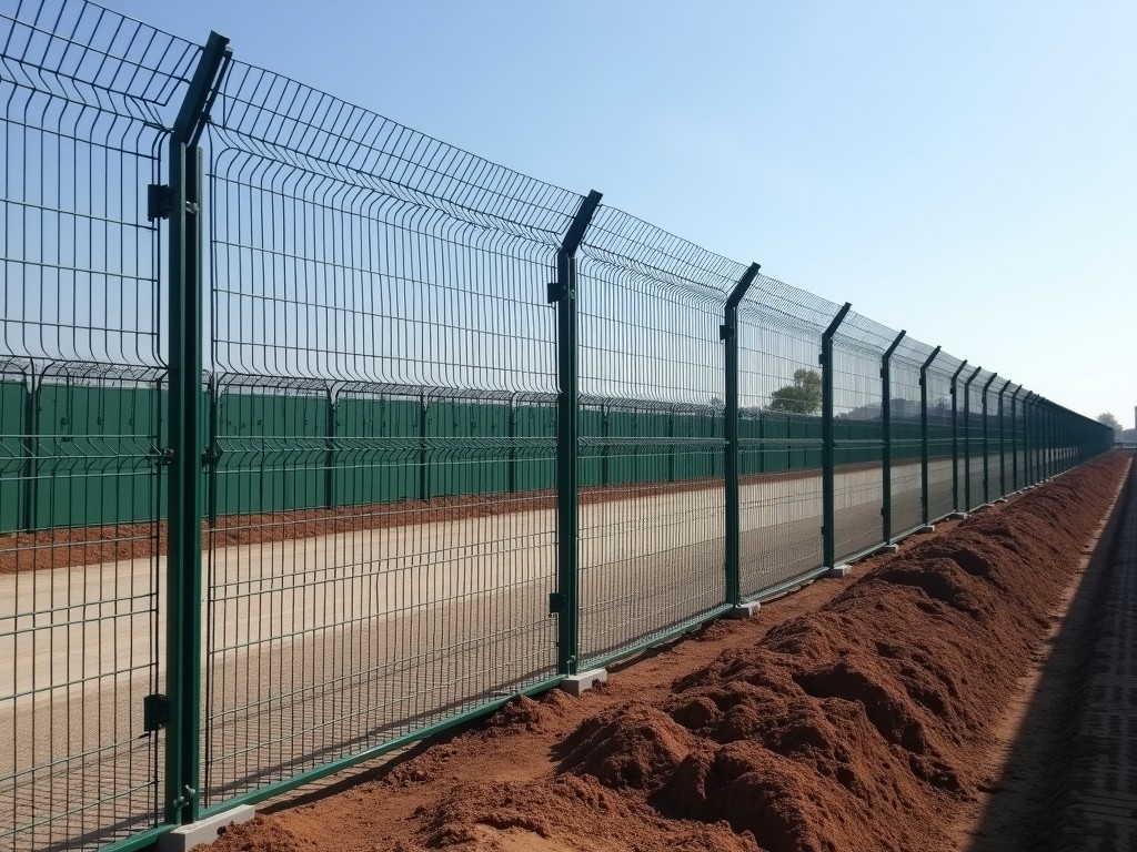 Temporary Fence For Construction Site