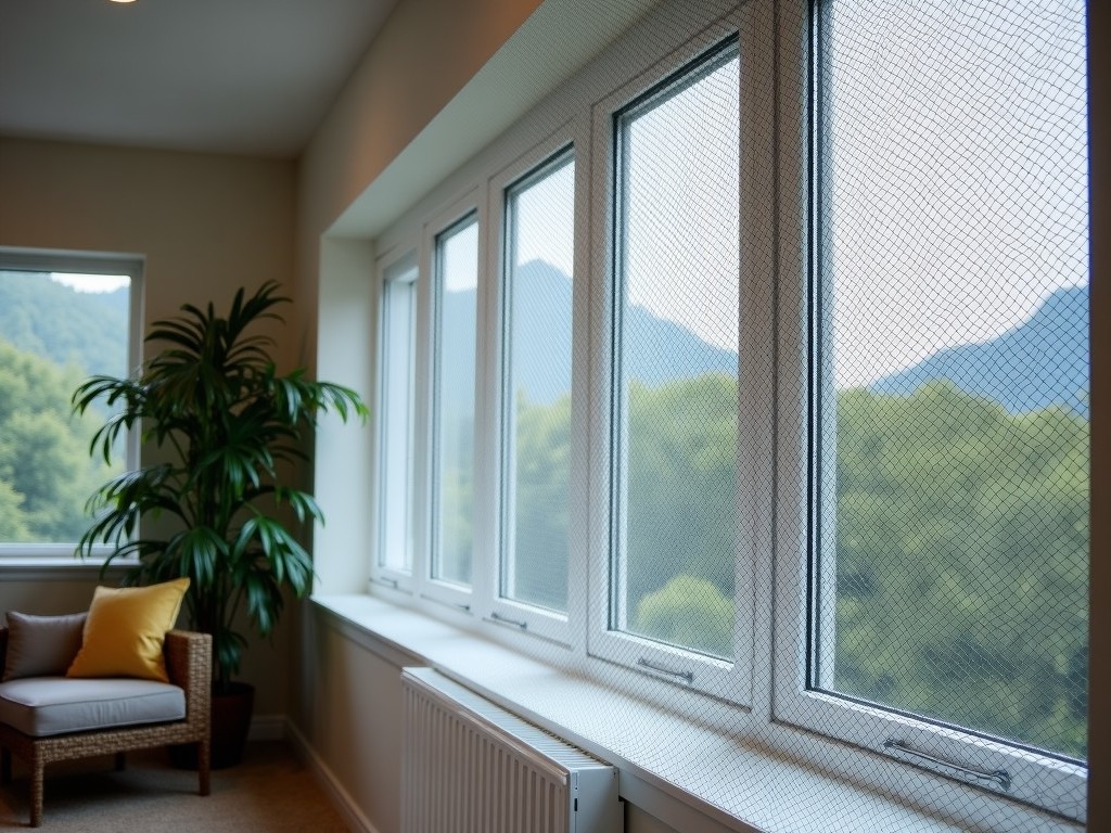 Temporary Window Security Screens