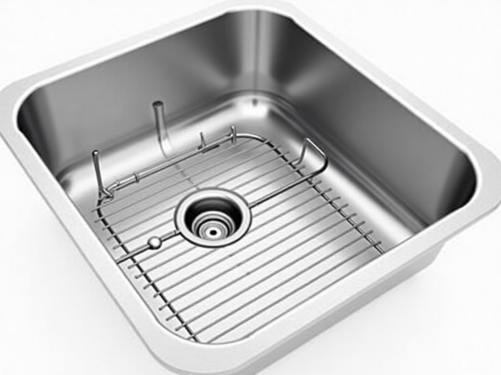 Undermount Kitchen Sink With Basket Strainer